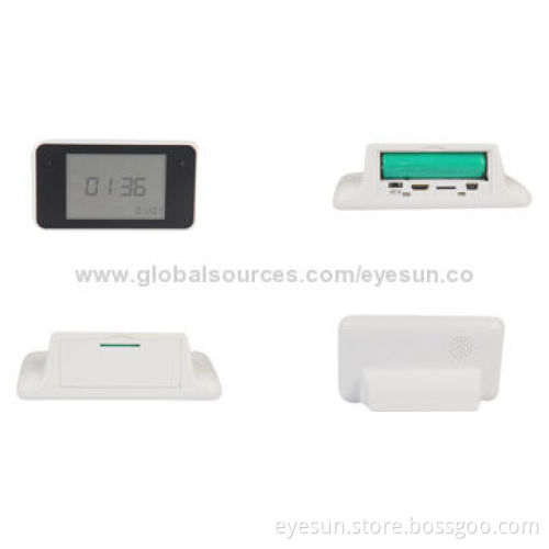 Touch Key and Remote Control Camera Clocks with 1,080P/Intelligent/Calendar
